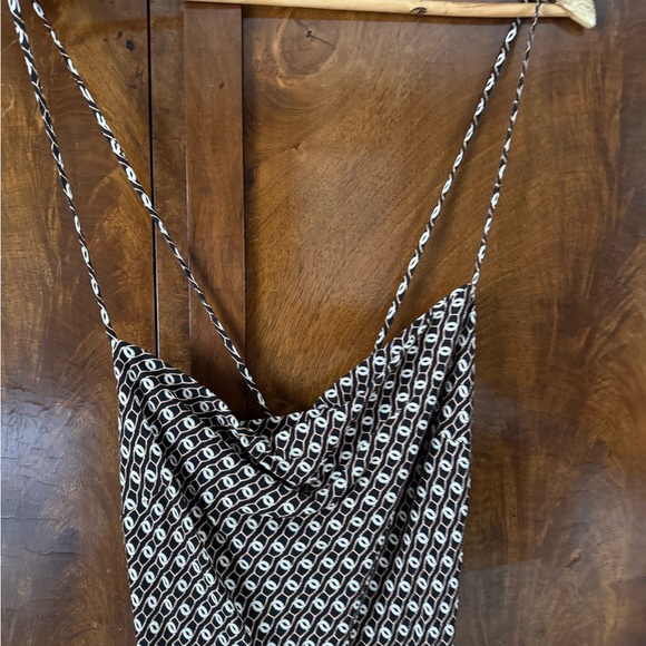 Monday Swimwear Backless Dress in Black and White - Picture 3 of 5